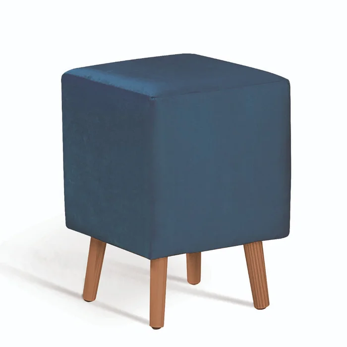 Puff Cube Velvet / ÚLTIMAS UNIDADES en Verde - Sillones y sofás, Uruguay | Unsi, vista 3