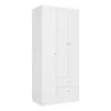 Ropero 3 puertas Linea Astro - Blanco en Blanco - Roperos y placares, Uruguay | Nario Hogar, vista 1 de 2