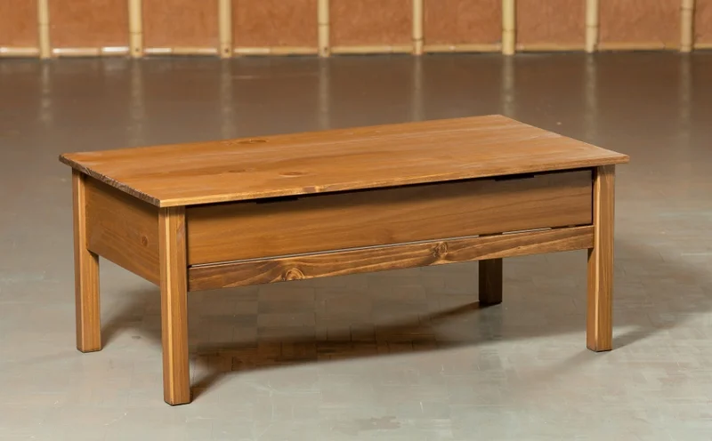 Mesa de living Linea Boston en Madera natural - Mesas de living, Uruguay | La Cueva Muebles, vista 3