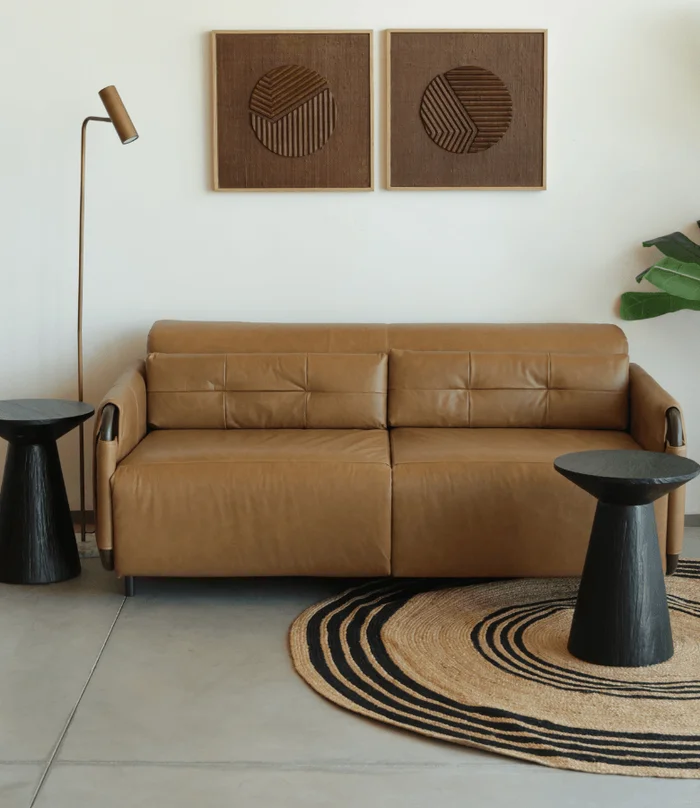 SOFA CAMA CASULO LA PAZ CAMEL en Marrón - Sillones y sofás, Uruguay | Más Infinito Casa, vista 2