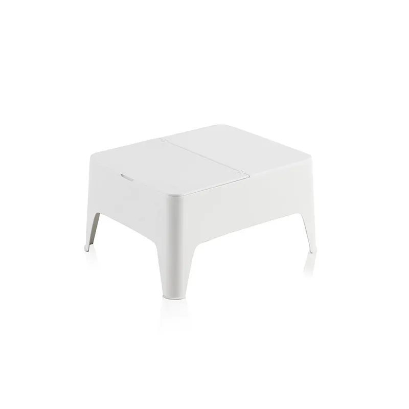Mesa De Jardín Auxiliar Modelo Alaska Color Blanco - Muebles para el exterior, Uruguay | Castro