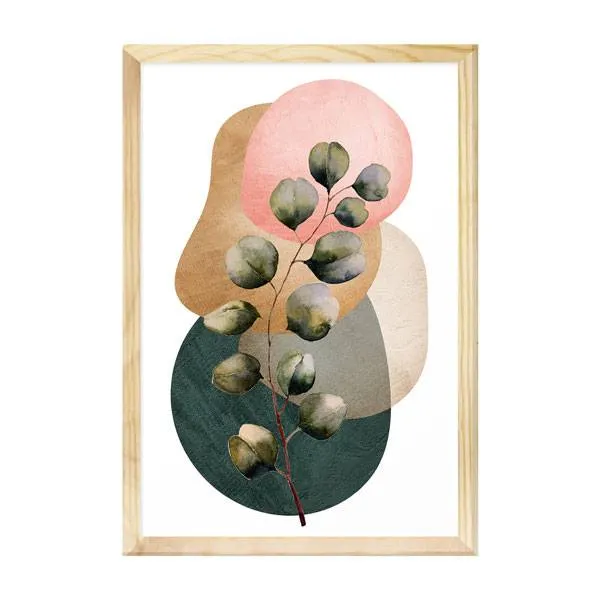 Cuadro / Lámina enmarcada 30x40cm Abstracto 3 - Decoración de pared, Uruguay | Alta Gracia Deco