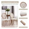 Silla Tapizada Estilo Luis Xv Con Botones en Beige - Sillas, Uruguay | La Cueva Muebles, vista 6 de 6