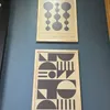 Kit 2 Cuadros - Bauhaus Negro - 40 x 60 - Decoración de pared, Uruguay | Berna home, vista 2 de 4