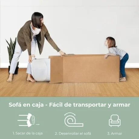 Sillon 3 Cuerpos Comfycube en Gris - Sillones y sofás, Uruguay | La Cueva Muebles, vista 12