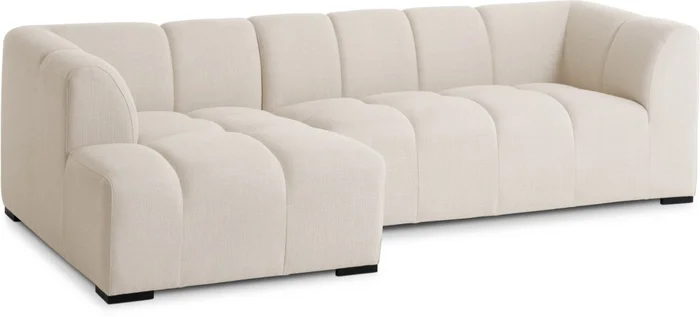 Sofá ALLESE chaise longue izquierda beige en Beige - Sillones y sofás, Uruguay | JYSK