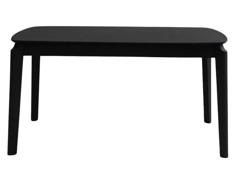 Mesa BRIDA 2.20 m Negra en Negro - Mesas de comedor, Uruguay | Finkel