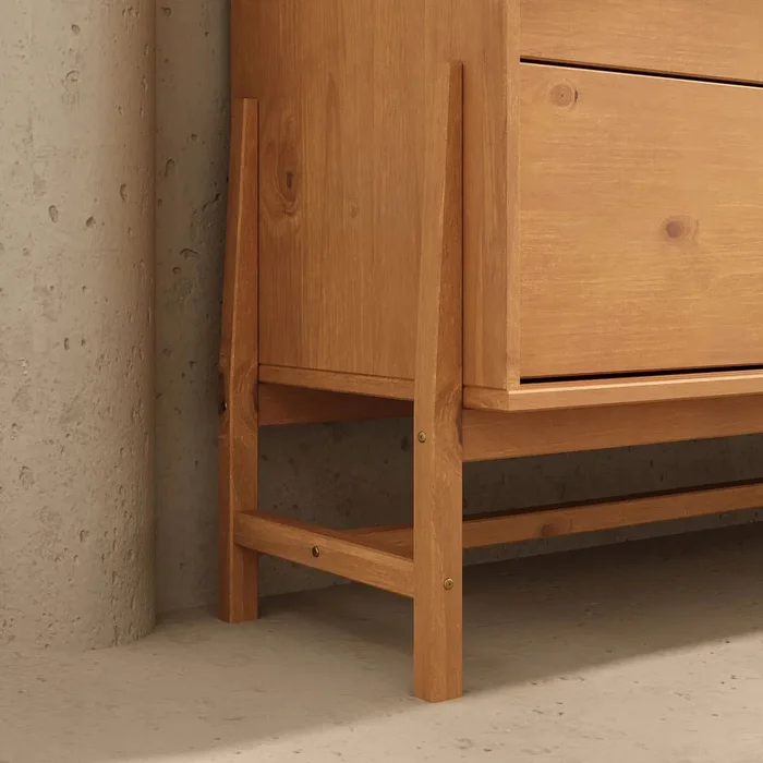 Aparador Buffet 145CM Ader - Madera Maciza en Madera natural - Aparadores y recibidores, Uruguay | Balton, vista 10
