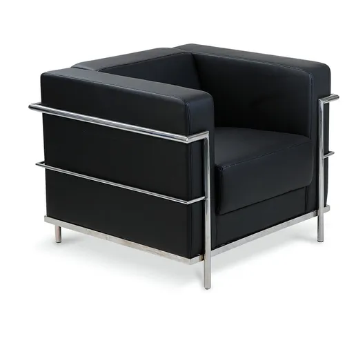 Poltrona le corbusier en Negro - Butacas, banquetas y puffs, Uruguay | New York Home