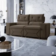 Sofa Dalaman 2,06m en Violeta, Azul Marino, Pena, Linho, Animalle - Sillones y sofás, Uruguay | Casa Brava, vista 19