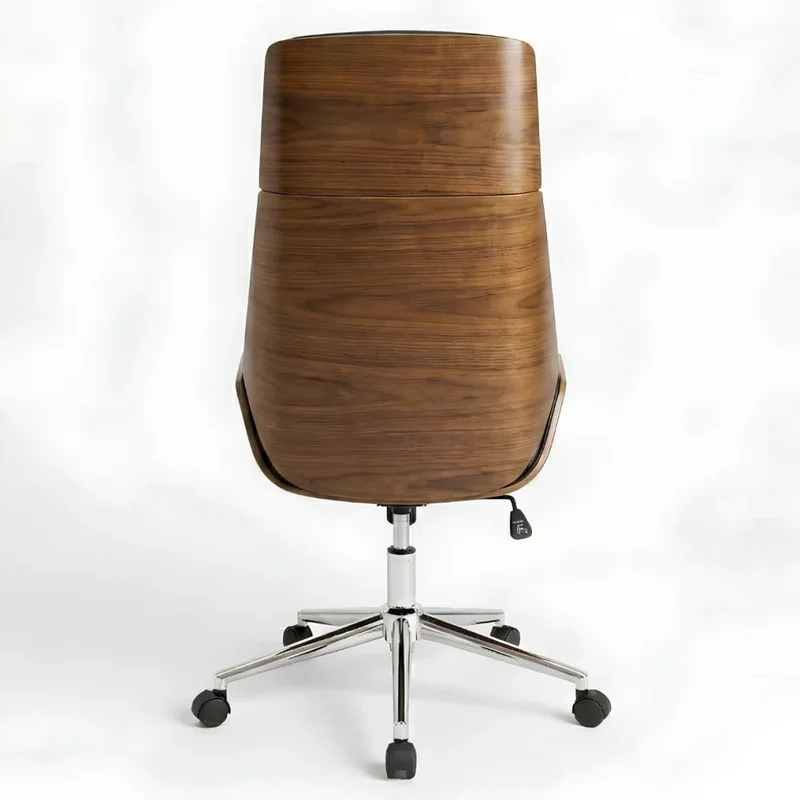 Silla de Oficina Gerencial - Negro en Negro - Sillas de escritorio, Uruguay | Ecowood, vista 5