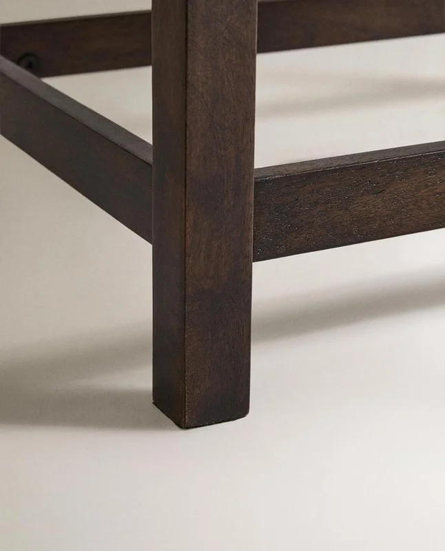 MESA AUXILIAR MADERA en Marrón - Mesas de living, Uruguay | Zara Home, vista 5
