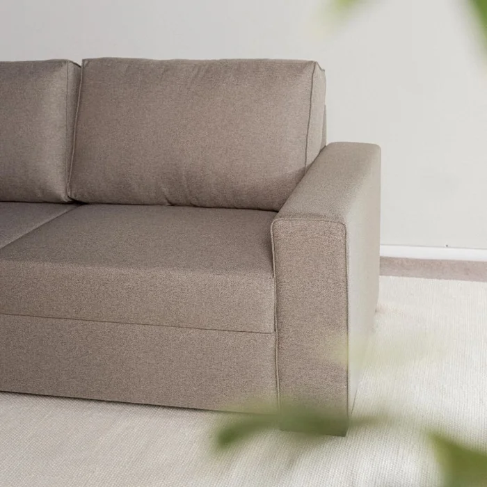 Sofá Segovia 2 cuerpos en Beige - Sillones y sofás, Uruguay | Fábrica Italiana, vista 3
