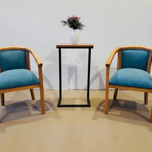 Butaca herradura — Serra Amoblamientos en Azul - Butacas, banquetas y puffs, Uruguay | Serra Amoblamientos