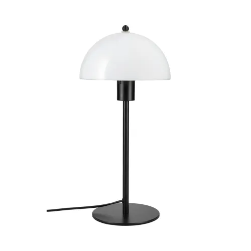 Luminaria De Mesa Mushroom Opal Negra en Negro - Lámparas de mesa, Uruguay | Unilux