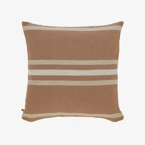 Almohadón Sydelle 60 x 60 cm de rayas - granate en Rojo - Textiles, Uruguay | Kavehome