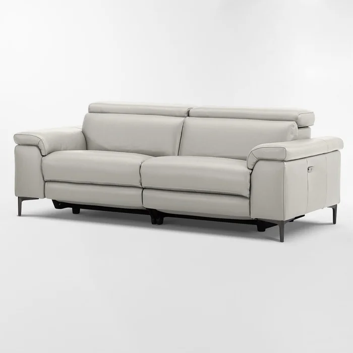 SOFÁ ELECTRICO TECH BEIGE 3 CUERPOS en Gris - Sillones y sofás, Uruguay | Viasono, vista 2