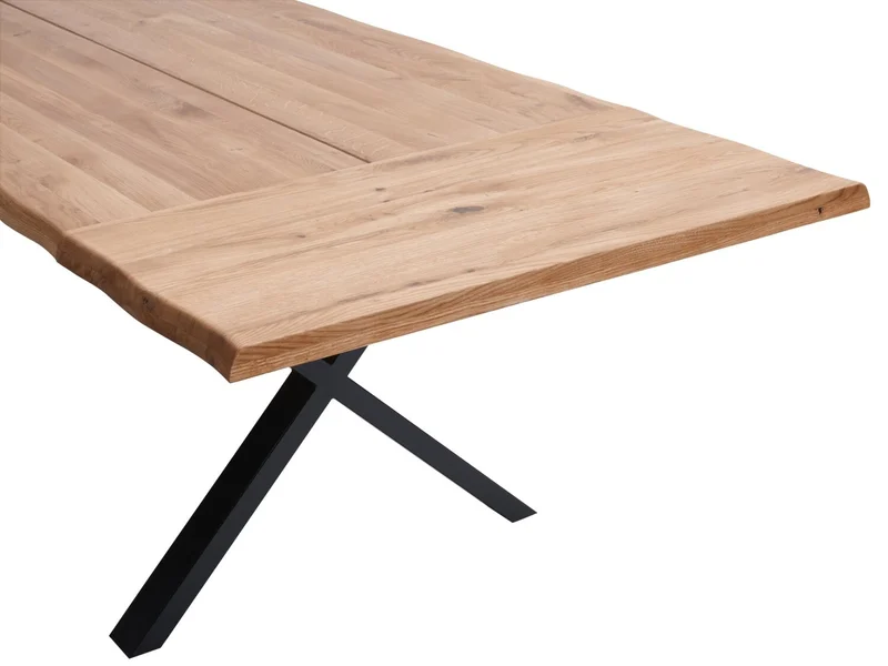 Extensión mesa ROSKILDE/ROSLEV 95x50 roble nat en Madera natural - Mesas de comedor, Uruguay | JYSK, vista 3