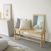 Banco Beida madera maciza teca 120 cm en Madera natural - Butacas, banquetas y puffs, Uruguay | Kavehome, vista 2 de 9