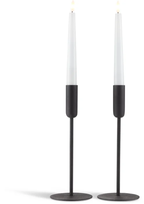 Vela LED ASKIL A18cm 2 unidades en Blanco - Velas y Portavelas, Uruguay | JYSK