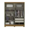 Ropero 2 Puertas B74 - Natural y beige en Multicolor - Roperos y placares, Uruguay | Rústico Hogar, vista 3 de 4