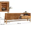 Rack TV 150cm Ader - Madera Maciza - Muebles para TV, Uruguay | Balton, vista 5 de 12
