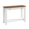 Consola/mesa De Arrime Living Madera Blanco Agata Bco/nat en Multicolor - Mesas de living, Uruguay | Divino, vista 2 de 2