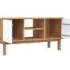 Rack TV 2 P Mel/Gris Linea Nordica en Madera Maciza - Muebles para TV, Uruguay | Que Sal Muebleria, vista 18 de 18