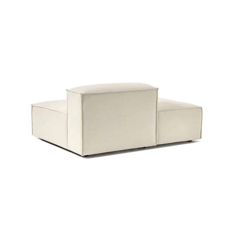 Sillón Nicole Chaise Lounge Simple Derecho - Beige en Beige - Sillones y sofás, Uruguay | Samic, vista 3