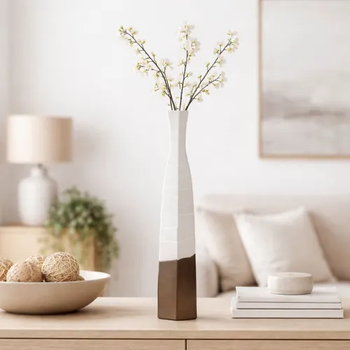 JARRON PAINT Blanco Large - Decoración, Uruguay | Viasono