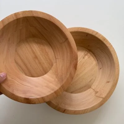 Juego de bowls en madera de eucalipto en Madera natural - Decoración, Uruguay | Dreams On Time, vista 3