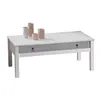 Mesa ratona Linea Flora - Blanco en Blanco - Mesas de living, Uruguay | Nario Hogar, vista 2 de 2