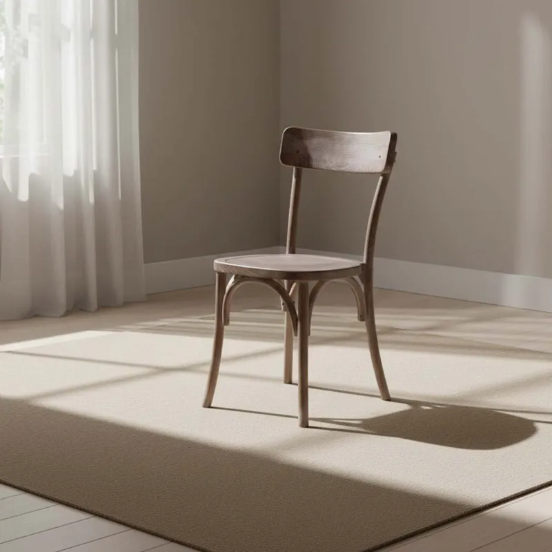 Silla De Comedor Madera Natural-beige Modena en Madera natural - Sillas, Uruguay | Divino