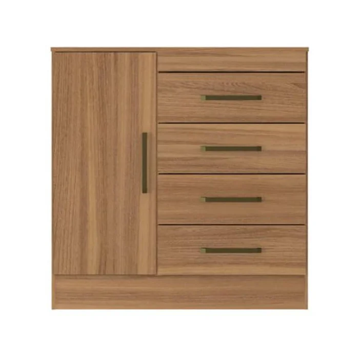 Comodas Cajoneras 4 Cajones Living Dormitorio Montevideo en Madera natural - Cómodas, Uruguay | Lais Muebles, vista 2