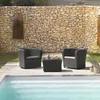 Juego De Jardín Modelo Nova Tete C/ Almohadones - Muebles para el exterior, Uruguay | Castro, vista 5 de 5