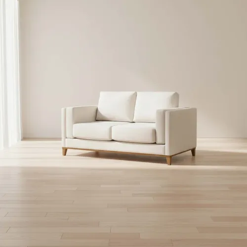 Sillón 2 Cuerpos Tela-premium Blanco Luxor Premium Easy Clean Hueso en Beige - Sillones y sofás, Uruguay | Divino