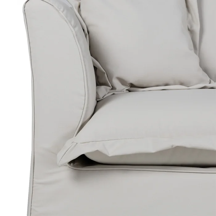 Sofá Marco con Funda - Tela Rústica - 2 cuerpos - 316/25 (Beige) en Beige - Sillones y sofás, Uruguay | Nyr, vista 5