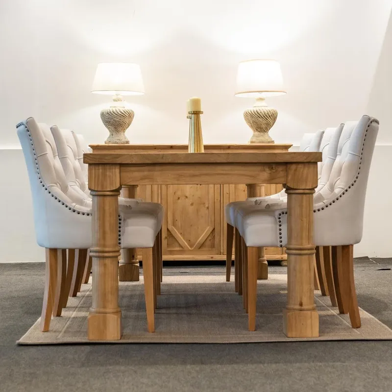 Juego De Comedor Paulina en Marrón - Mesas de comedor, Uruguay | Marvic