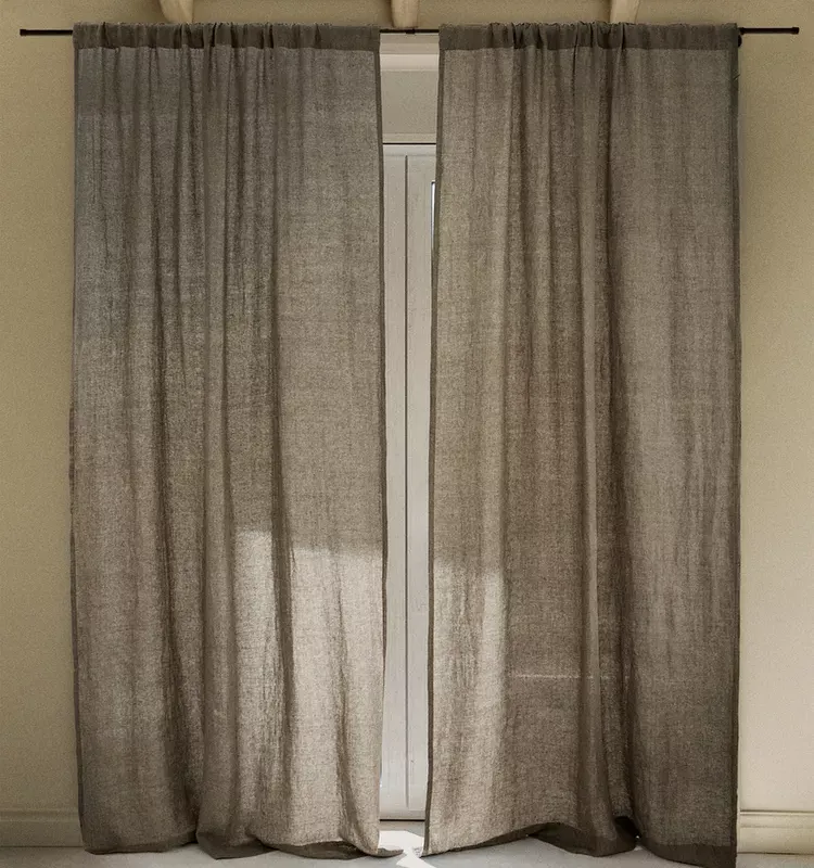 CORTINA LINO OPACIDAD MEDIA - Textiles, Uruguay | Zara Home