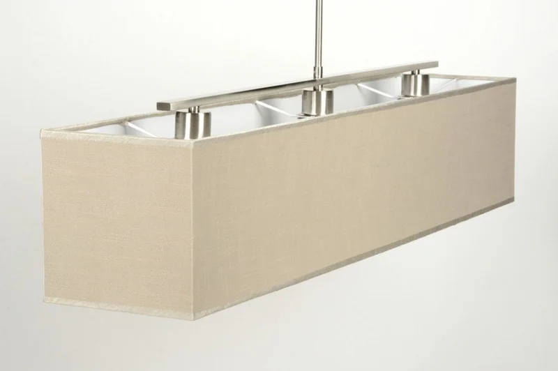 Colgante rectangular taupe en Beige - Lámparas colgantes, Uruguay | La Perla, vista 6