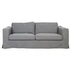 Sofá Con Funda Desmonttable 3 Cuerpos Tela-y-madera Gris Charlie en Gris - Sillones y sofás, Uruguay | Divino, vista 2 de 4