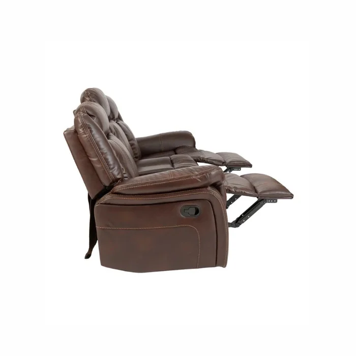 Sillón Recliner 3 Cuerpos - Kingdom en Marrón - Sillones y sofás, Uruguay | Ecowood, vista 2