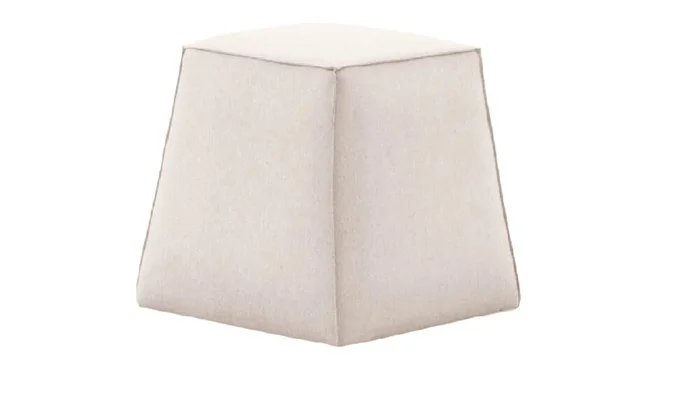 Puff PYRAMID - Crema en Beige - Butacas, banquetas y puffs, Uruguay | Finkel
