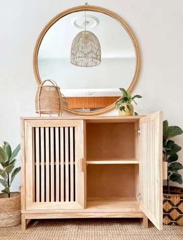 Mini alacena de varillas en Madera natural - Aparadores y recibidores, Uruguay | Decoramuss, vista 4