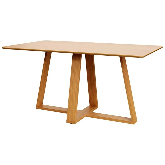 Mesa Agustina Rectangular 160CM 100% MDF en Madera natural - Mesas de comedor, Uruguay | Balton, vista 4