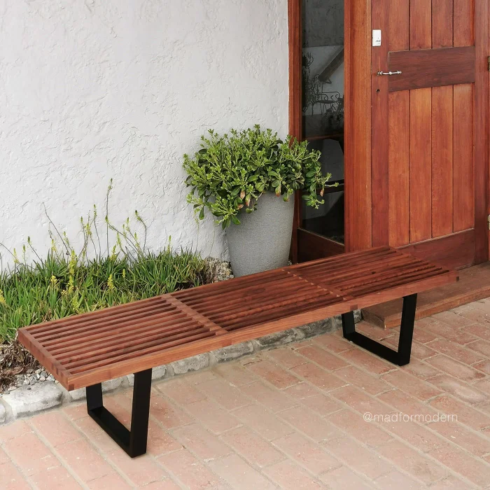 Bench Natural Wood en Madera natural, Uruguay | Mad for Modern, vista 2