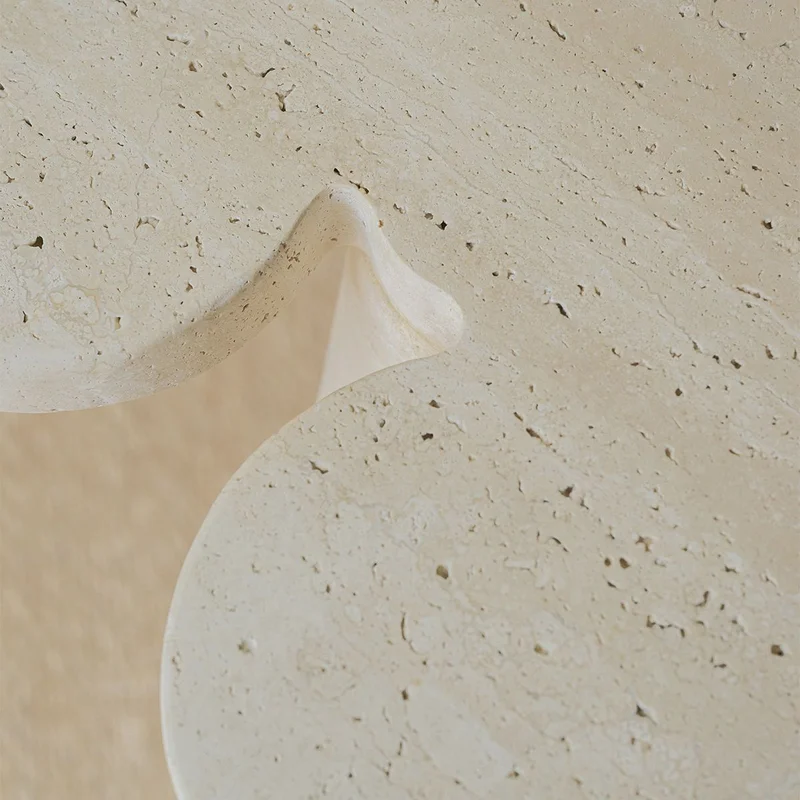Mesa lateral Mushroom G en Beige - Mesas de arrimo, Uruguay | De Arcos, vista 3