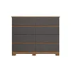 Comoda Roma 8 Cajones Moderna 100% Mdp Con Patas - Cómodas, Uruguay | Lais Muebles, vista 2 de 2