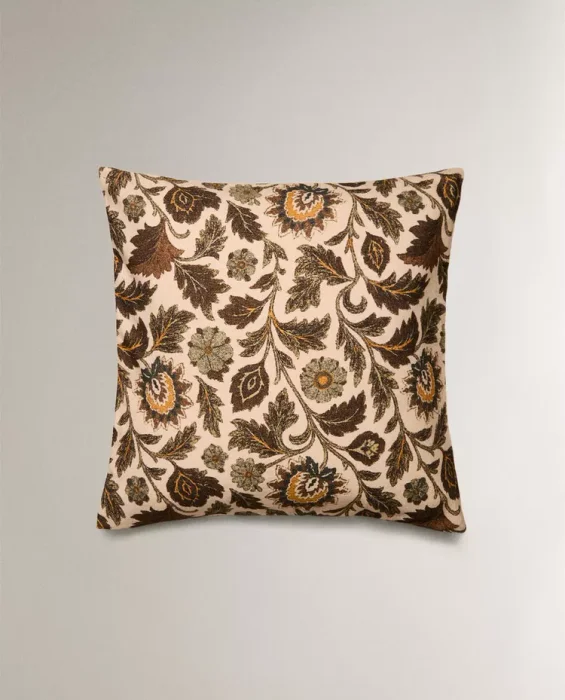 FUNDA COJÍN ESTAMPADO FLORAL en Multicolor - Textiles, Uruguay | Zara Home, vista 2