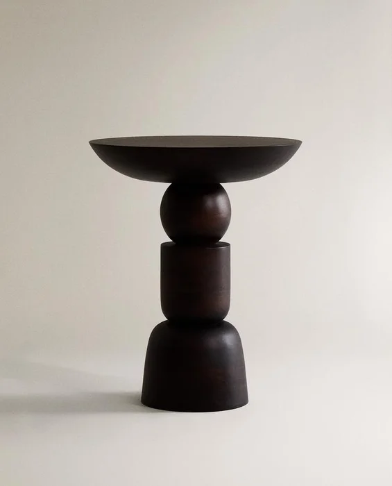 MESITA MADERA en Madera natural - Mesas de living, Uruguay | Zara Home, vista 2